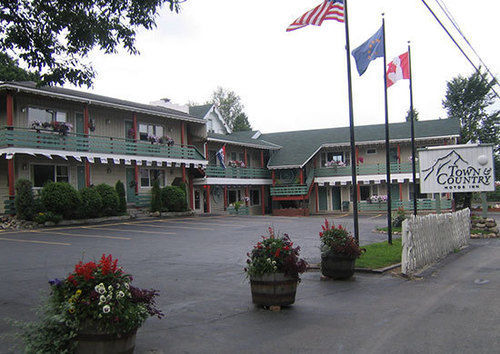 Town & Country Motor Inn Lake Placid Exterior foto